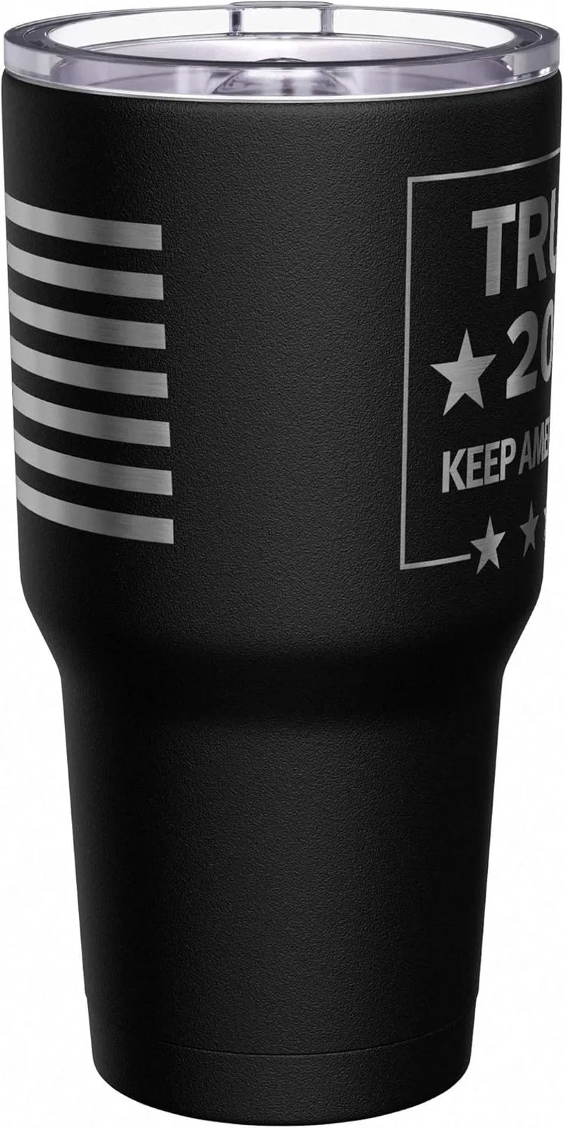 - Trump 2024 - Keep America Great - Republican Tumbler - American Flag Coffee Travel Mug - Keep America Great Travel Mug - Double Insulated Tumbler - 30 Oz