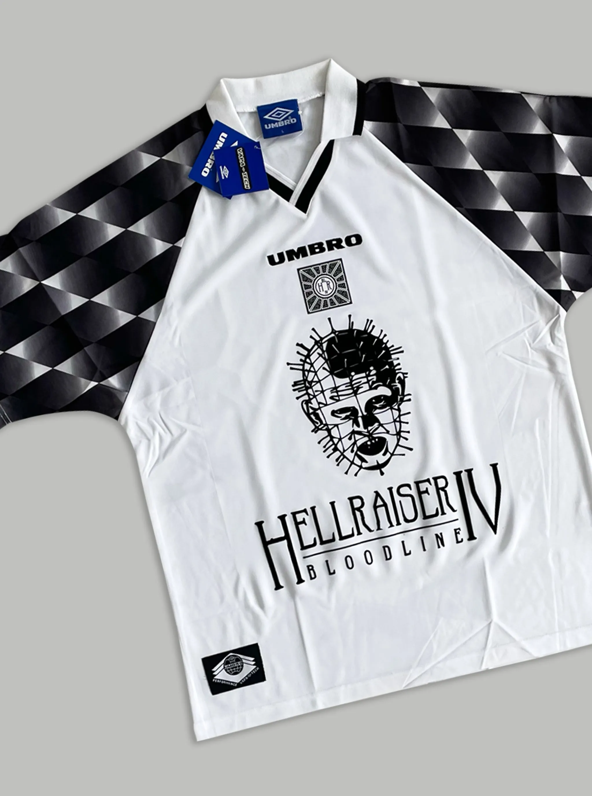 1996 CULT KITS X HELLRAISER BLOODLINE JAPANESE MOVIE MASHUP (XL) UMBRO