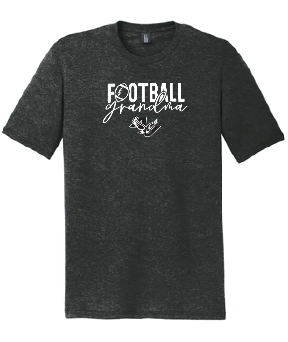 AV Football Mom - Grandma Shirts District ® Perfect Tri ® Tee - Black Frost