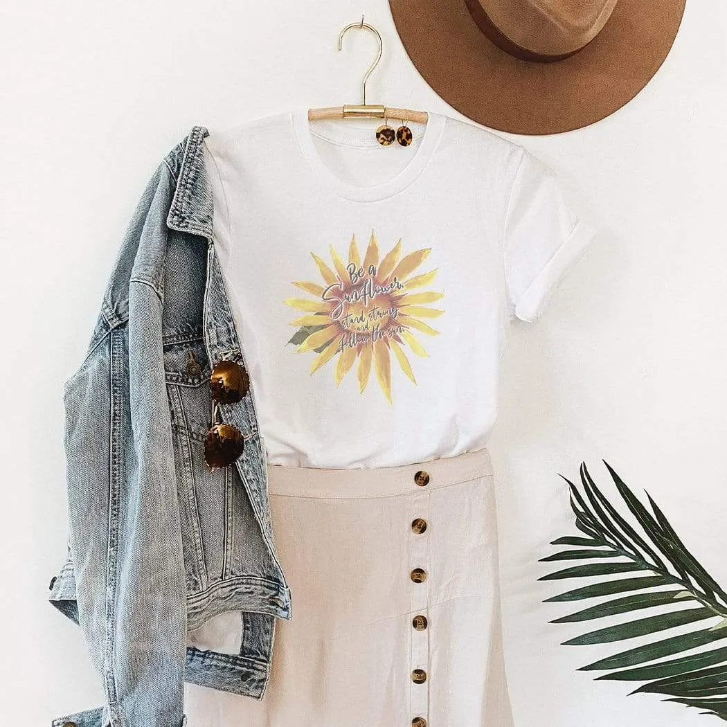 Be A Sunflower Graphic T-Shirt - IN141