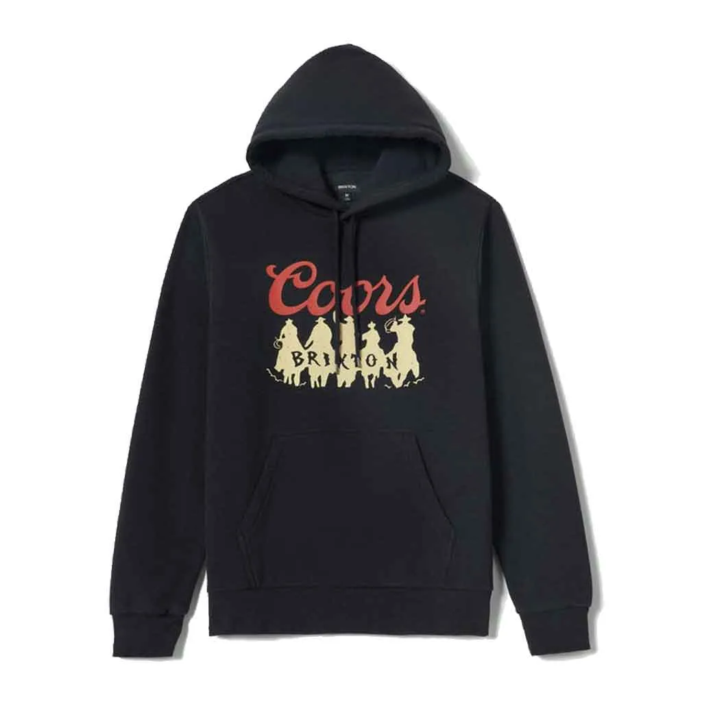 Brixton x Coors Bandit Hoodie - Black