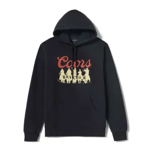 Brixton x Coors Bandit Hoodie - Black