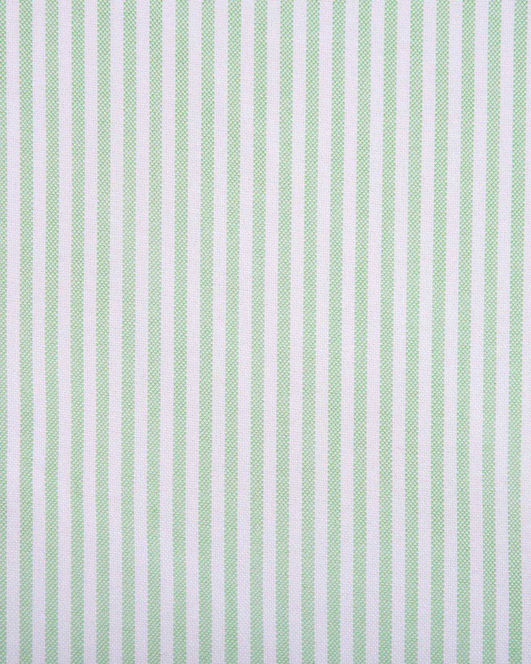 Classic Oxford: Light Green University Stripes Shirt