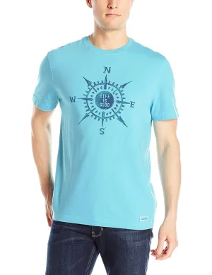 Compass Painted Crusher T-Shirt by Life is good