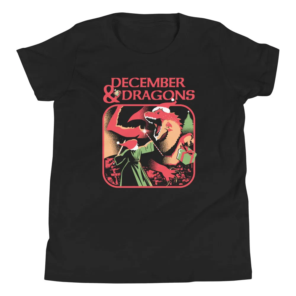 December & Dragons Kid's Youth Tee