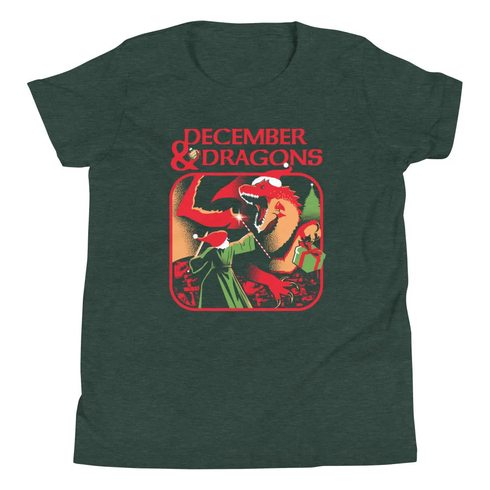 December & Dragons Kid's Youth Tee