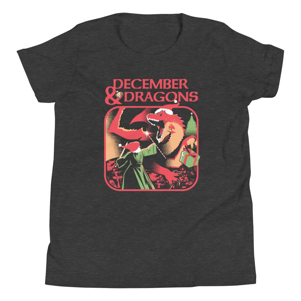 December & Dragons Kid's Youth Tee