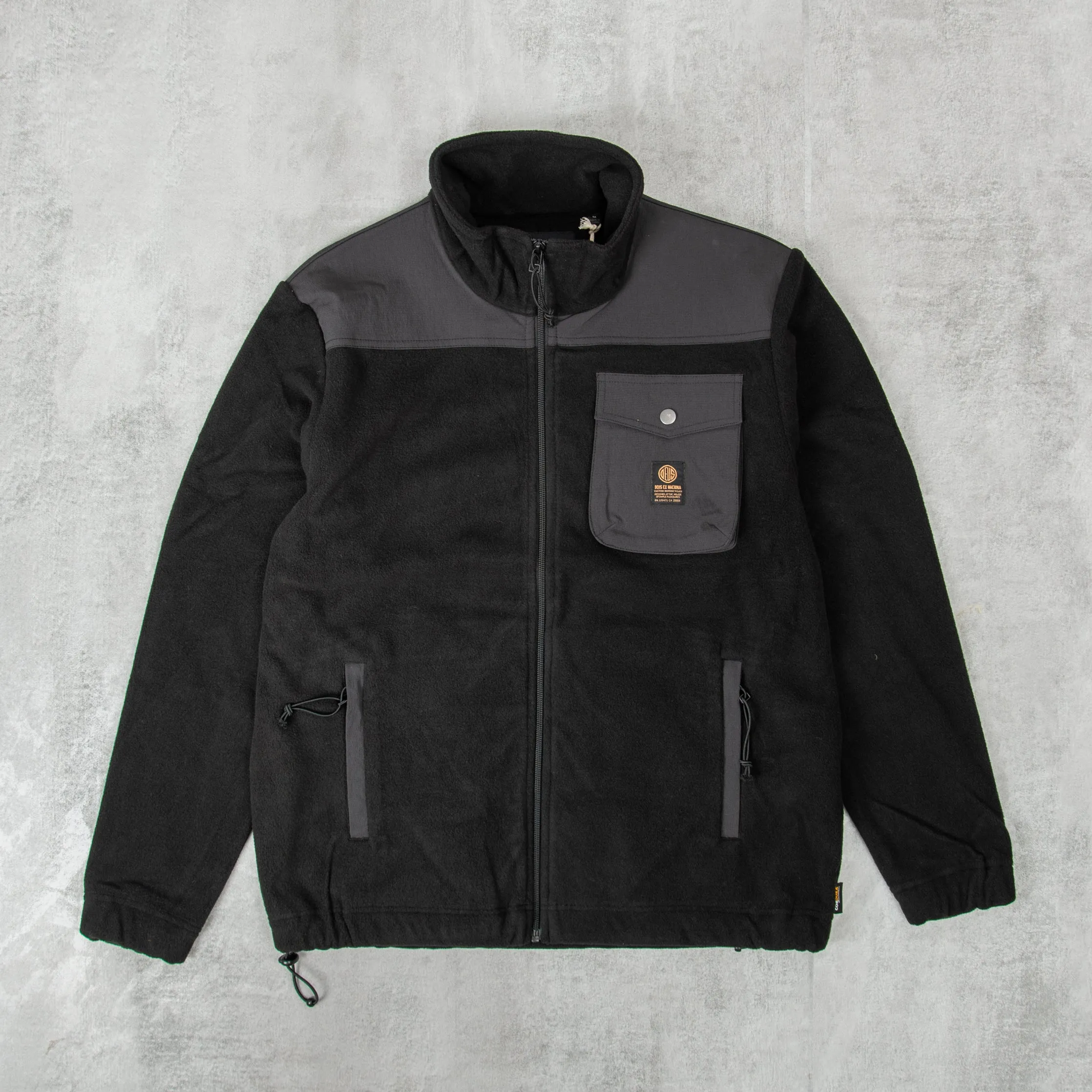 Deus ex Machina Cordura Polartec Fleece - Black