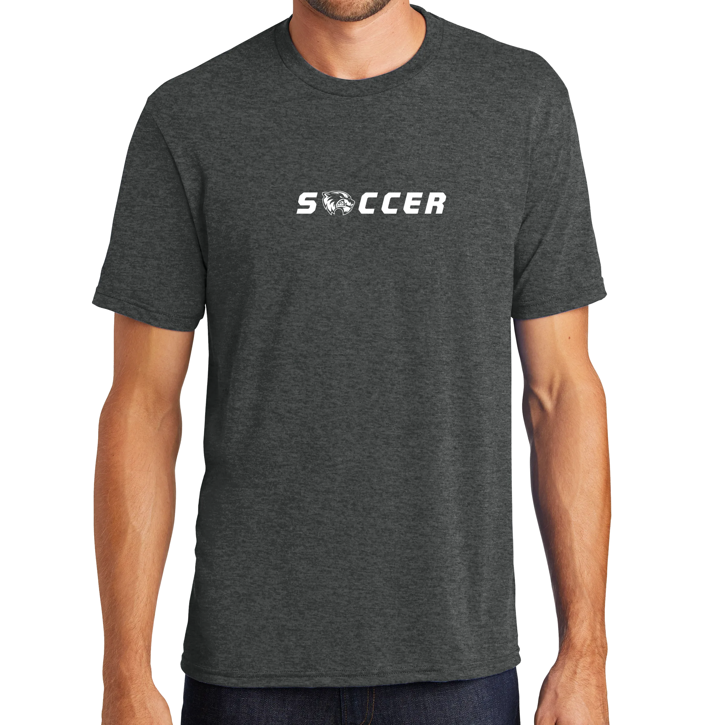 District Perfect Tri Tee - Soccer Head