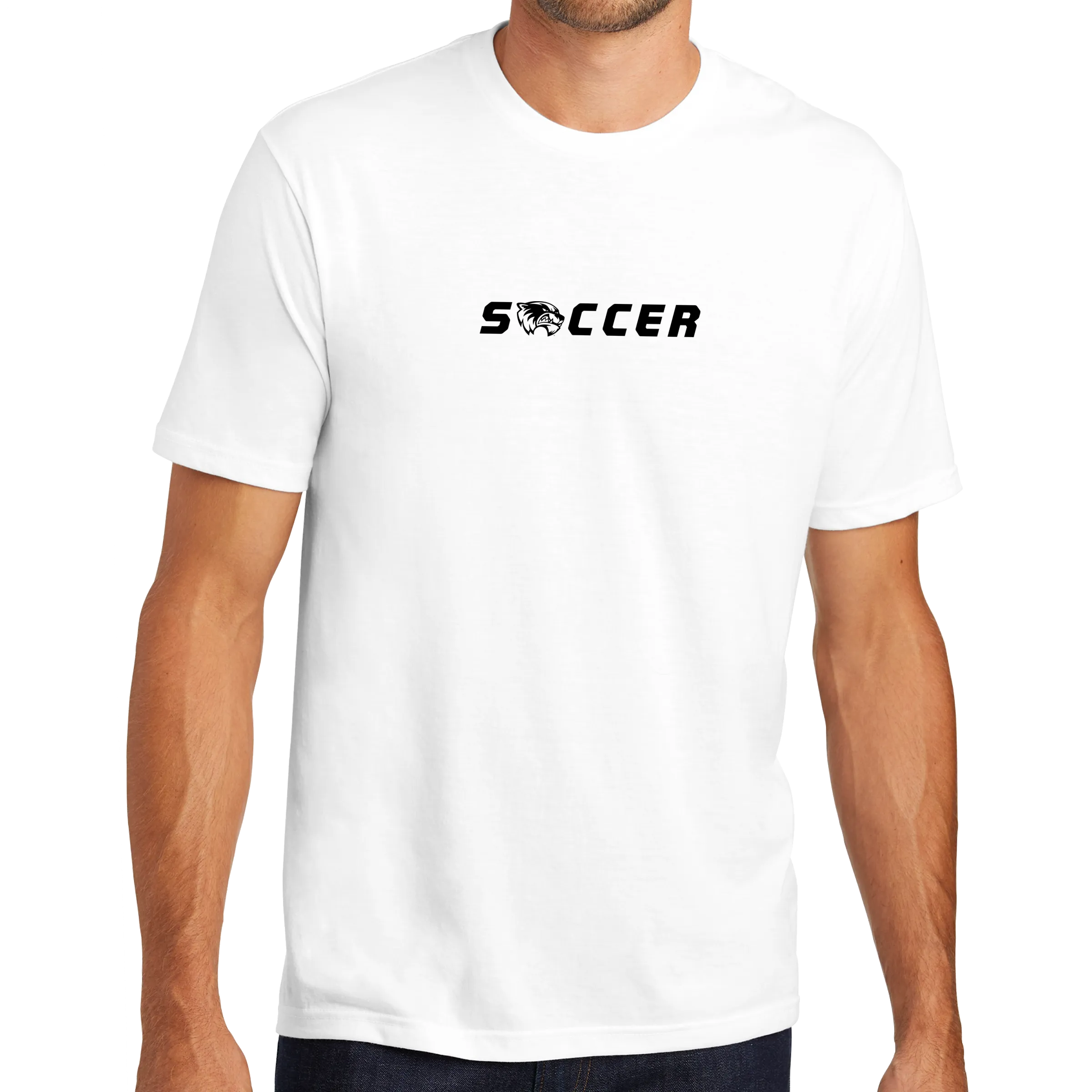 District Perfect Tri Tee - Soccer Head