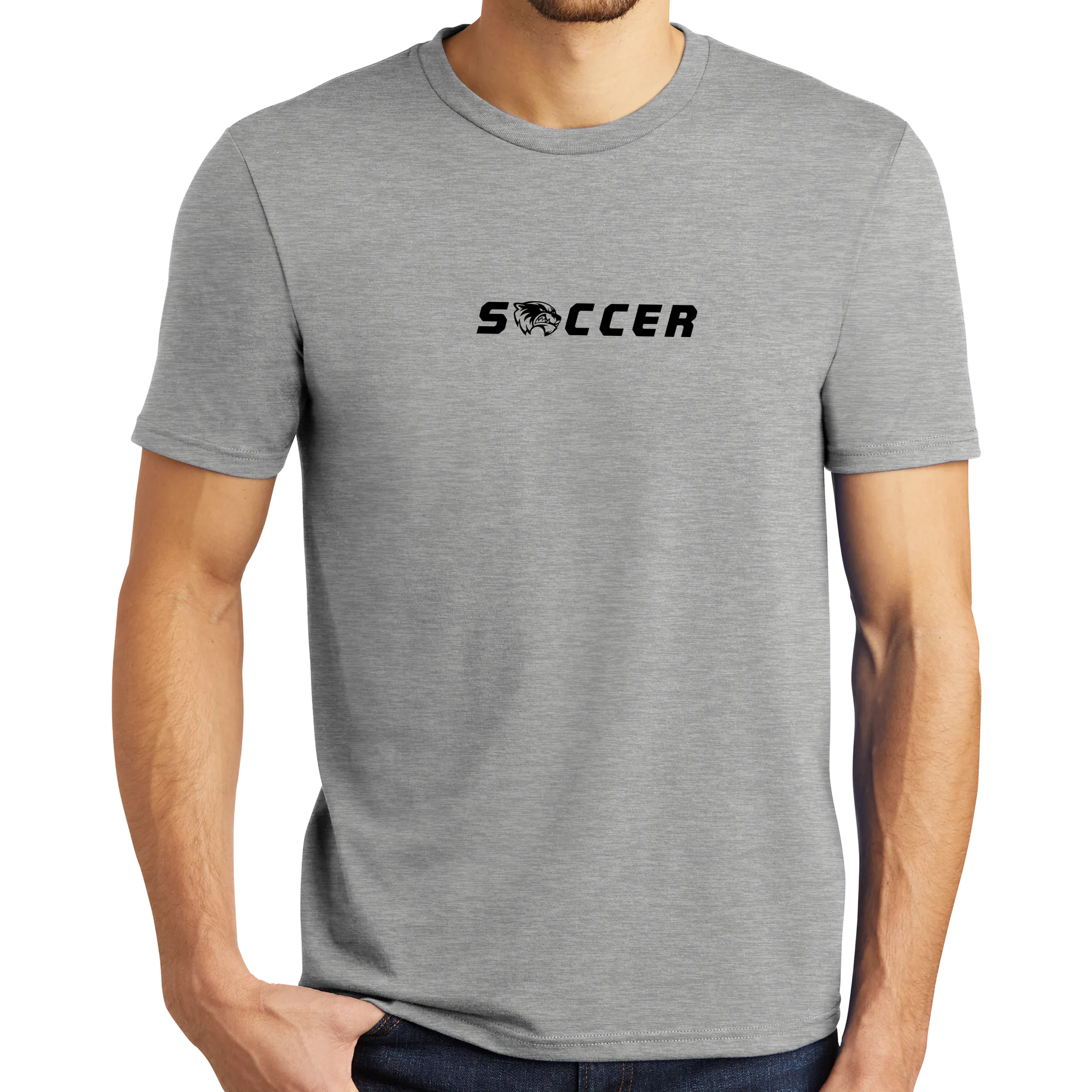 District Perfect Tri Tee - Soccer Head