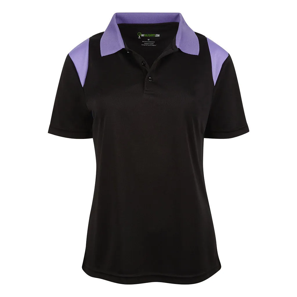 Dri-FIT Golf Shirts - Women’s Unique Pattern - Slim French Cut 6651