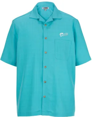 Edwards Jacquard Batiste Camp Shirt