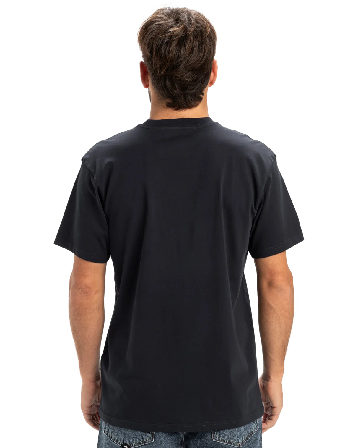 EV Gradient Box T-Shirt in Dark Navy