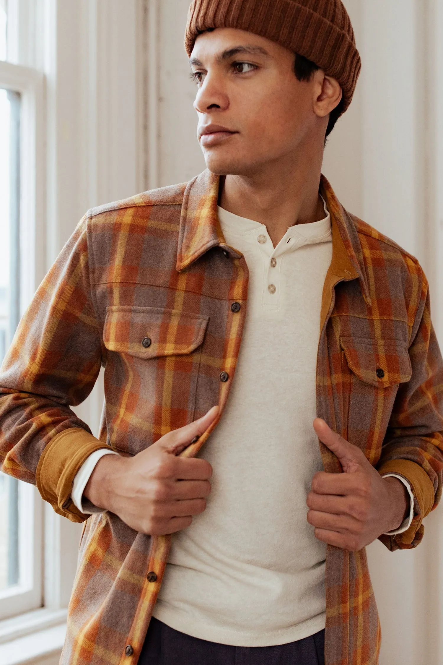 Fielding Shirt Jacket / Sunrise Plaid