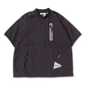 GRAMICCI GRAMICCI x ANDWANDER PATCHWORK WIND TEE-BLACK