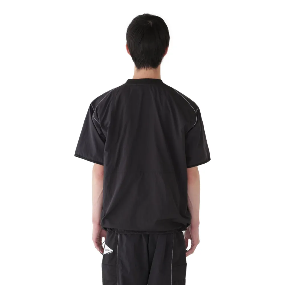 GRAMICCI GRAMICCI x ANDWANDER PATCHWORK WIND TEE-BLACK