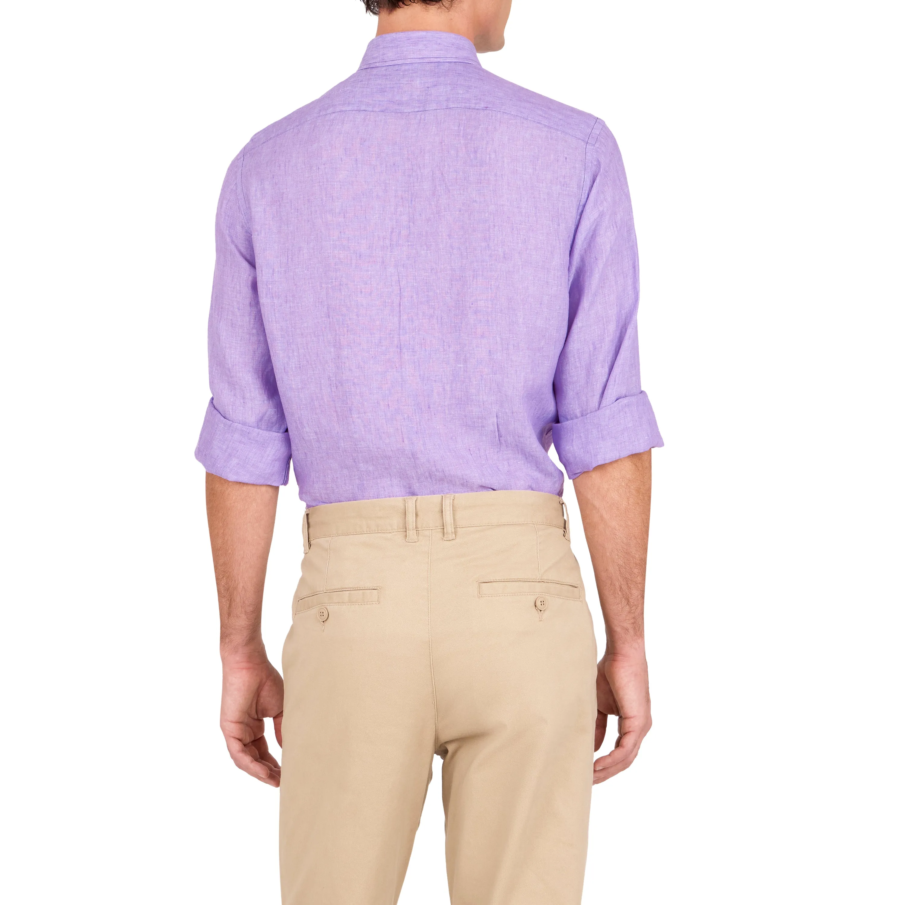 Havana '32 Purple Linen Sport Shirt