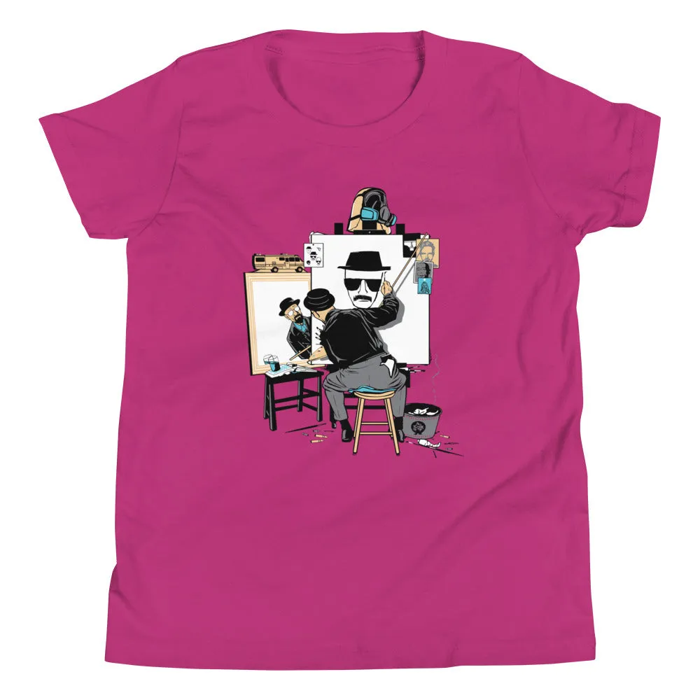 Heisenberg Self Portrait Kid's Youth Tee