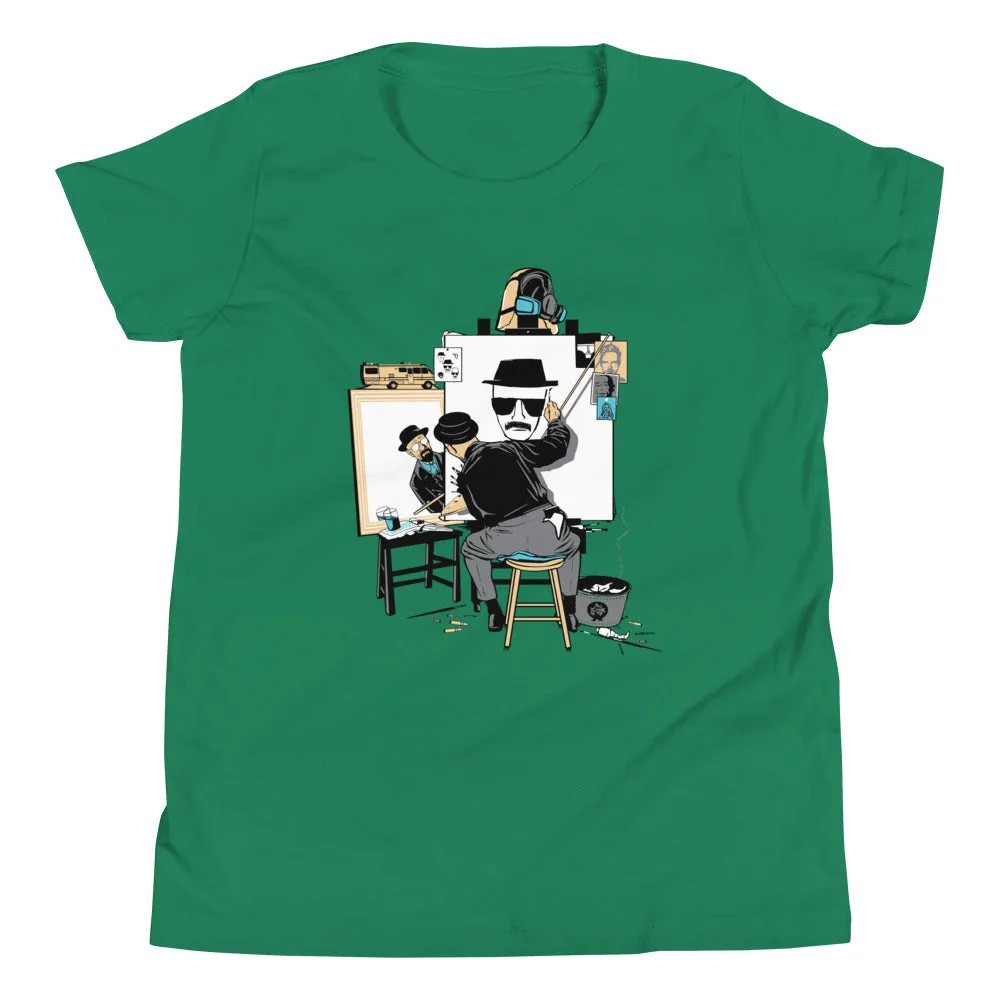 Heisenberg Self Portrait Kid's Youth Tee