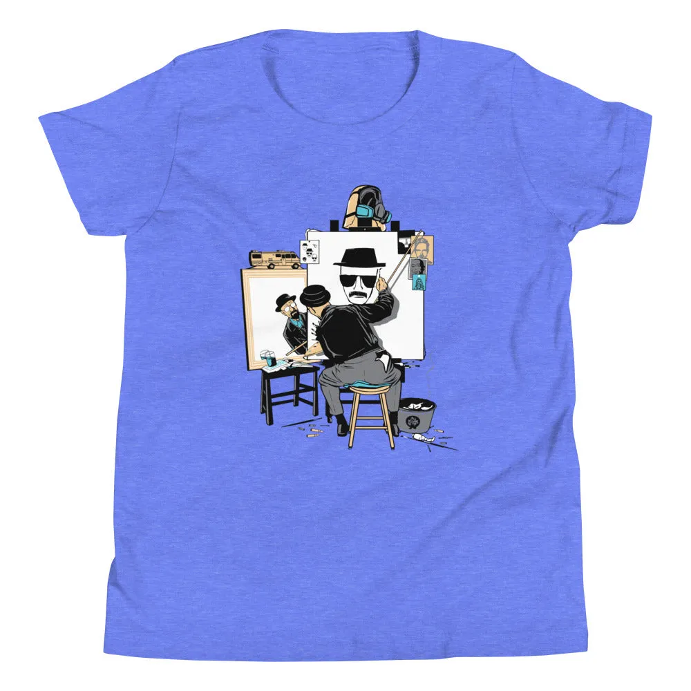 Heisenberg Self Portrait Kid's Youth Tee