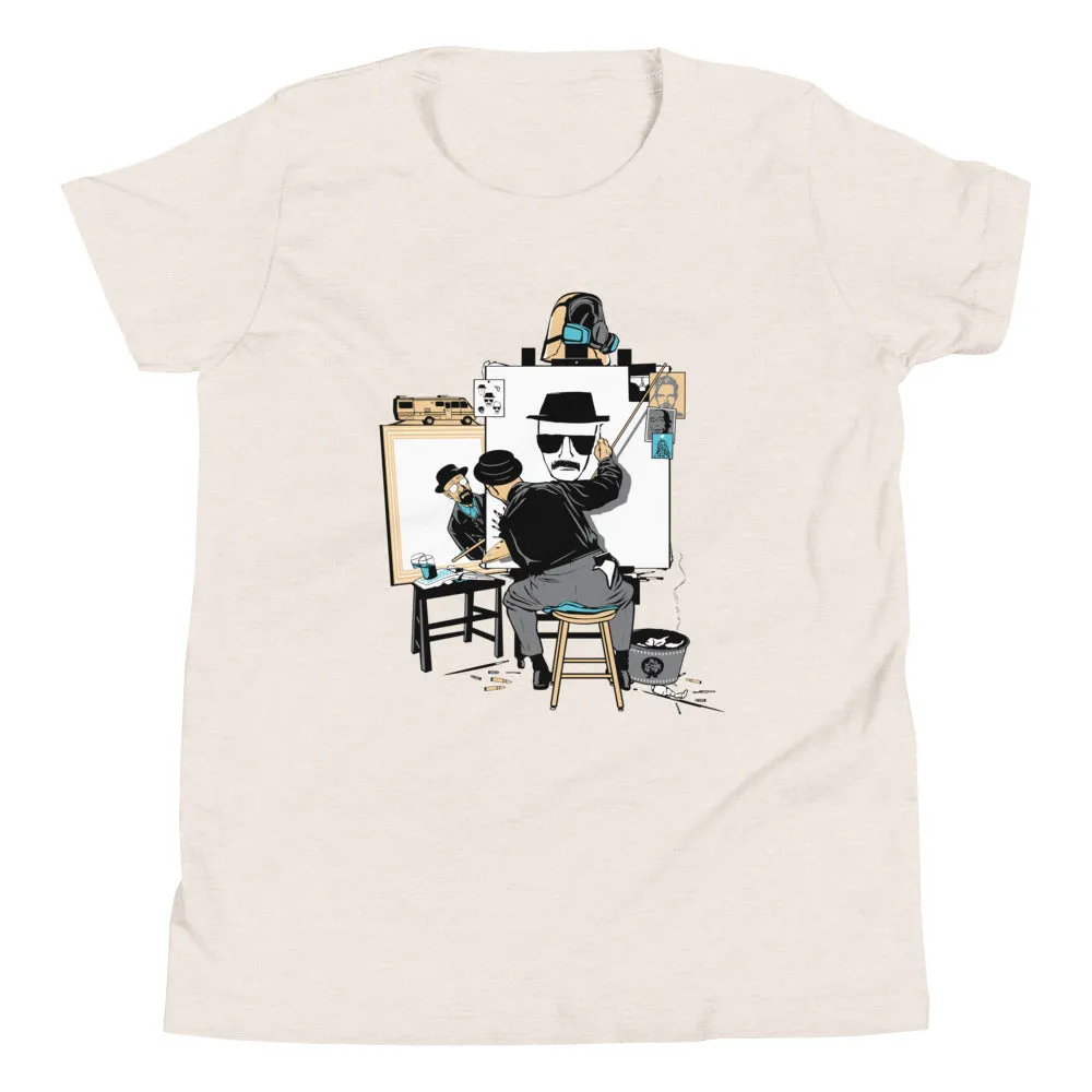 Heisenberg Self Portrait Kid's Youth Tee