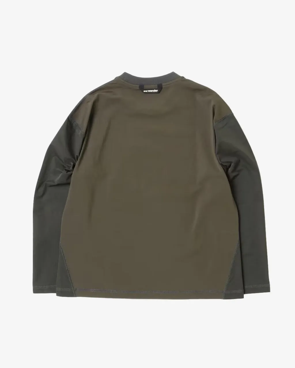 Hybrid Warm Pocket LS T Dark Green