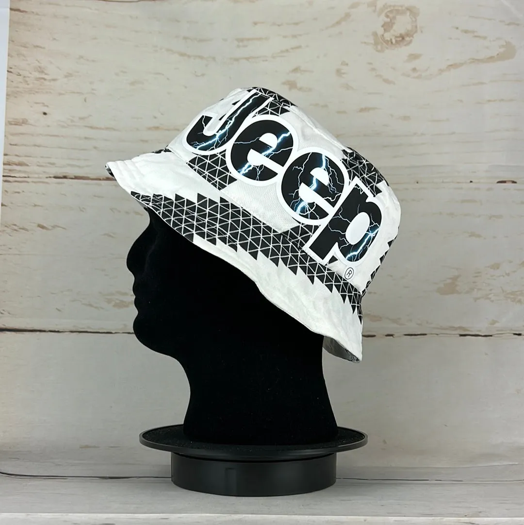 Juventus 2022-2023 Upcycled Home Shirt Bucket Hat