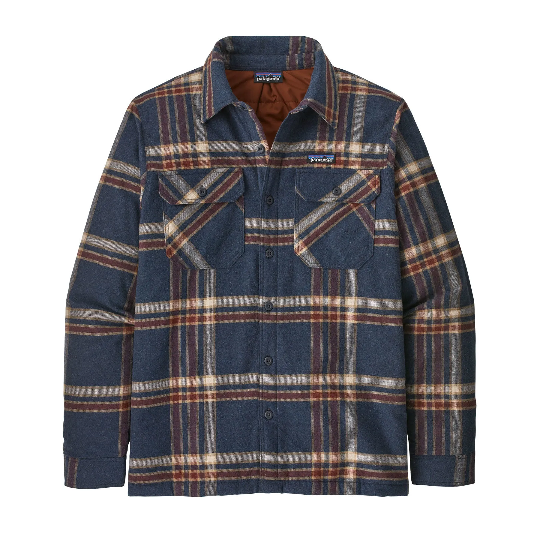 Men's Insulated Organic Cotton Midweight Fjord Flannel Shirt