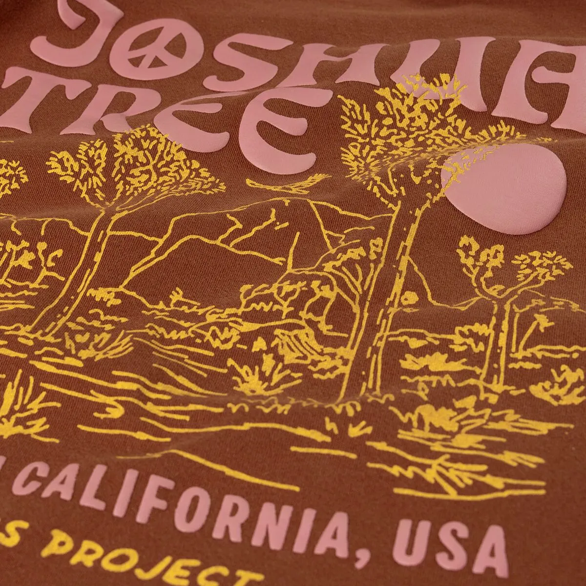 Men's Joshua Tree Puff Print Short Sleeve Tee