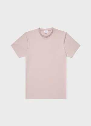 Men's Riviera Midweight T‑shirt in Pale Pink