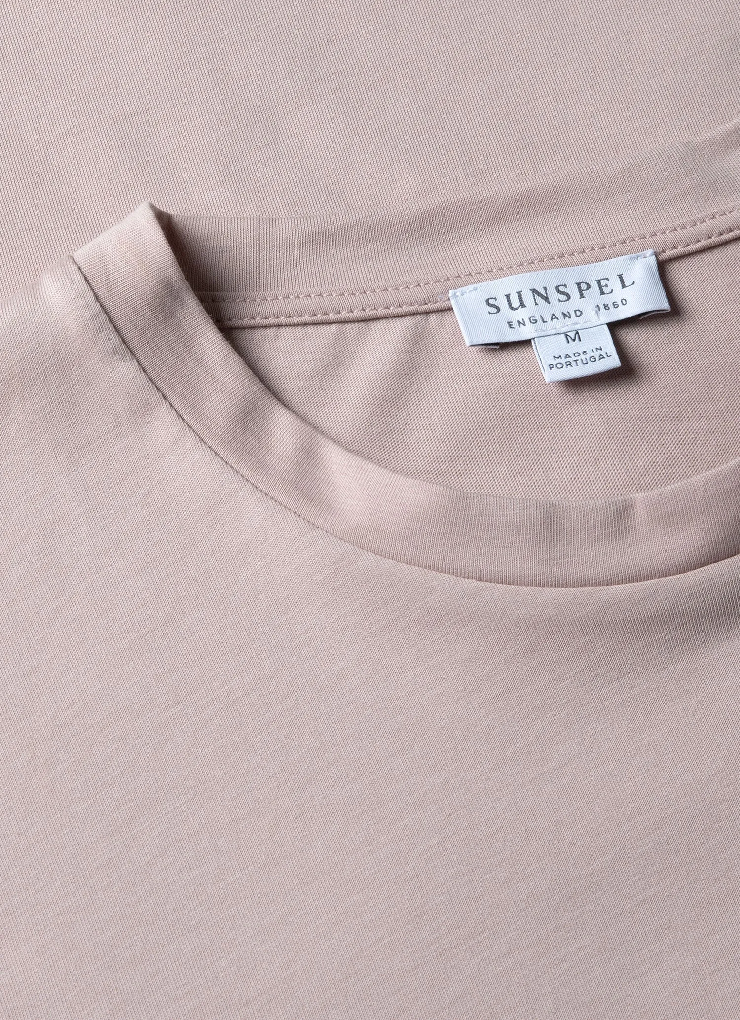 Men's Riviera Midweight Tshirt in Pale Pink