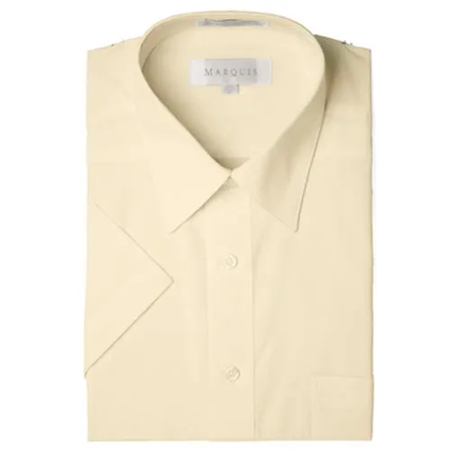 Men's Short Sleeve Dress Shirt 001