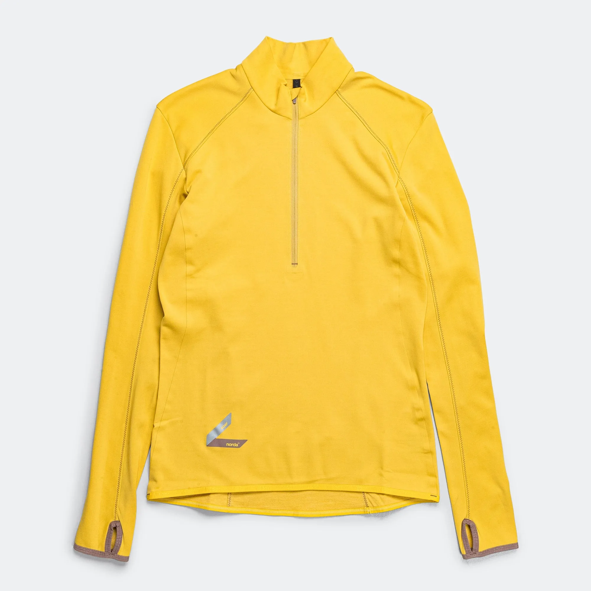 Mens WoolTech Top  x Norda - Ceylon Yellow