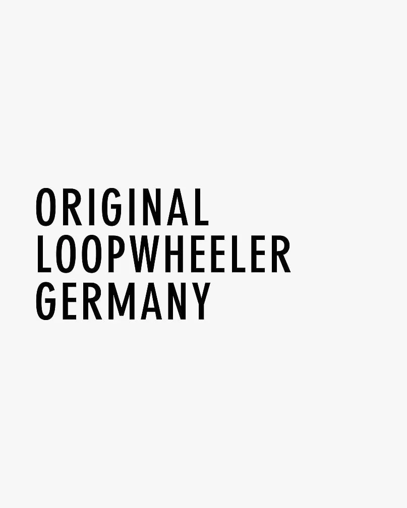 Merz B Schwanen Good Originals 206 8.6oz Loopwheeled Henley - Ink Blue