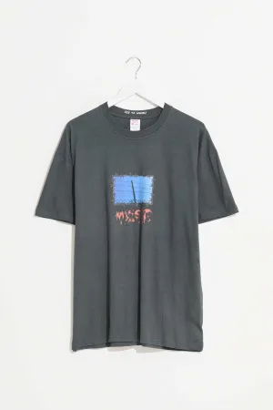 MISFIT Panoramic heaven ss tee - Pigment petrol