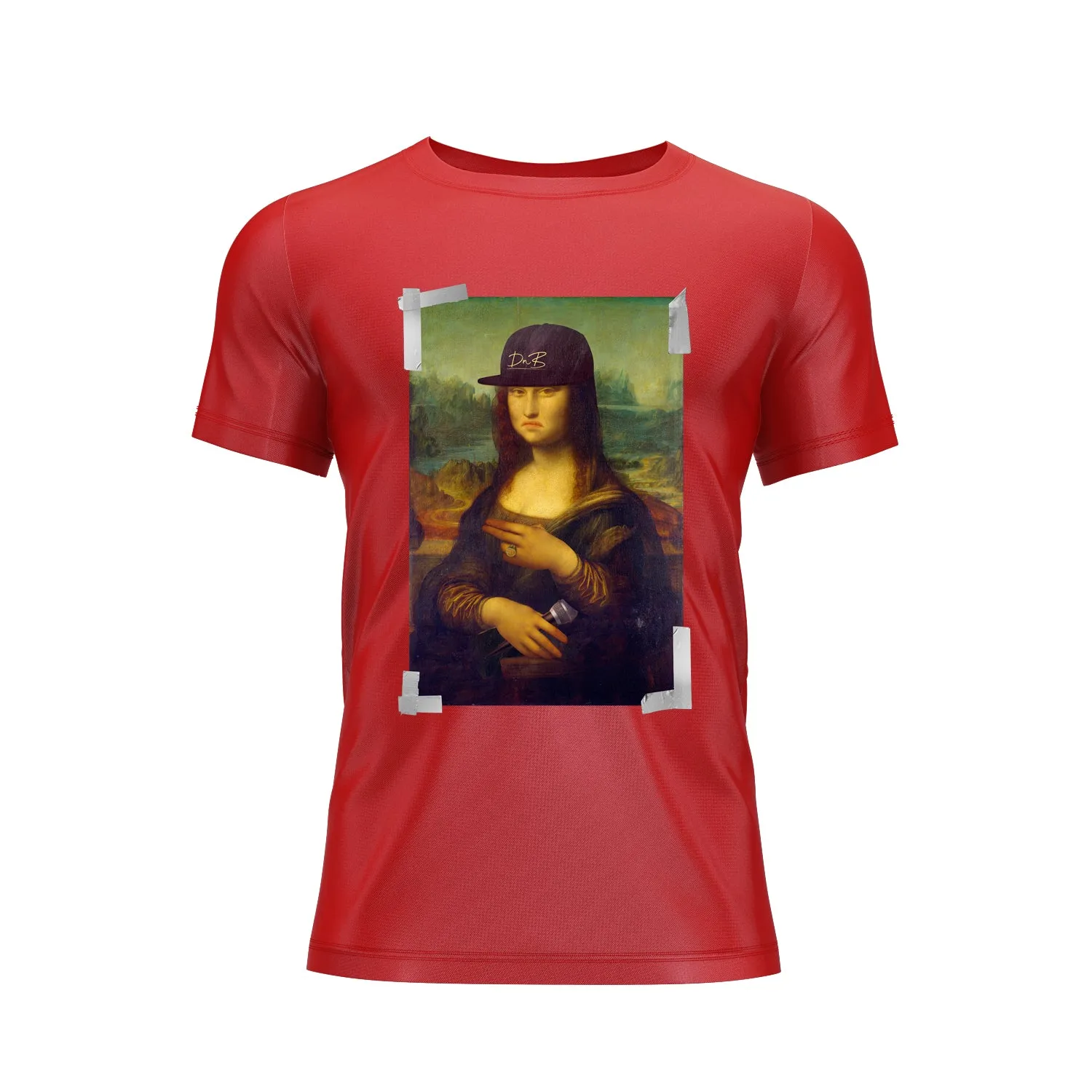 Mona Lisa Gunfingers Tee Shirt