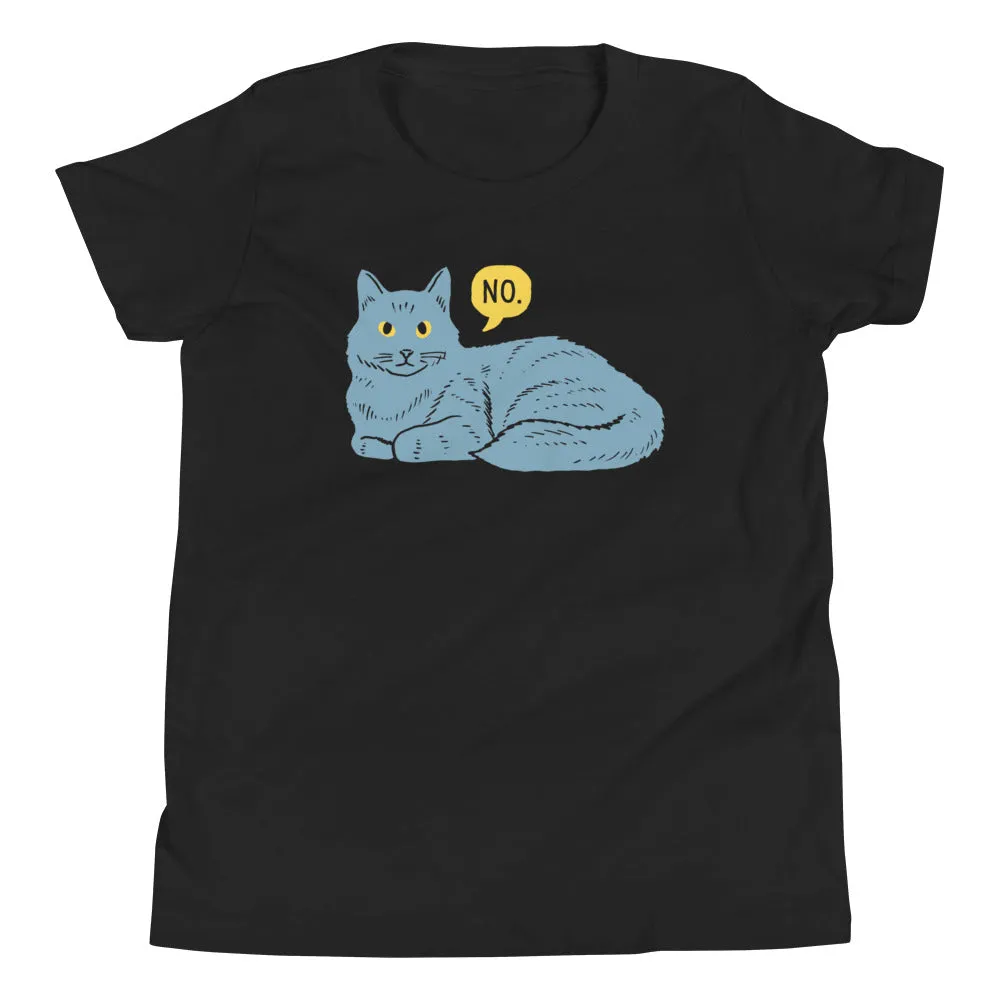 No Cat Kid's Youth Tee