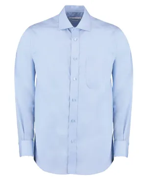 Premium non-iron corporate shirt long-sleeved (classic fit) | Light Blue