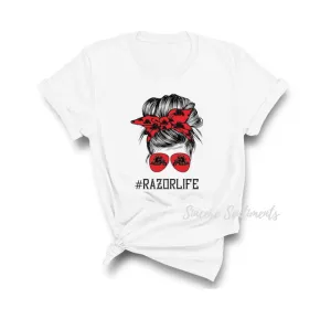 Red Razor Life Tee