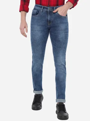 River Blue Washed Narrow Fit Jeans | Greenfibre