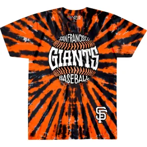 SAN FRANCISCO GIANTS BURST TIE-DYE