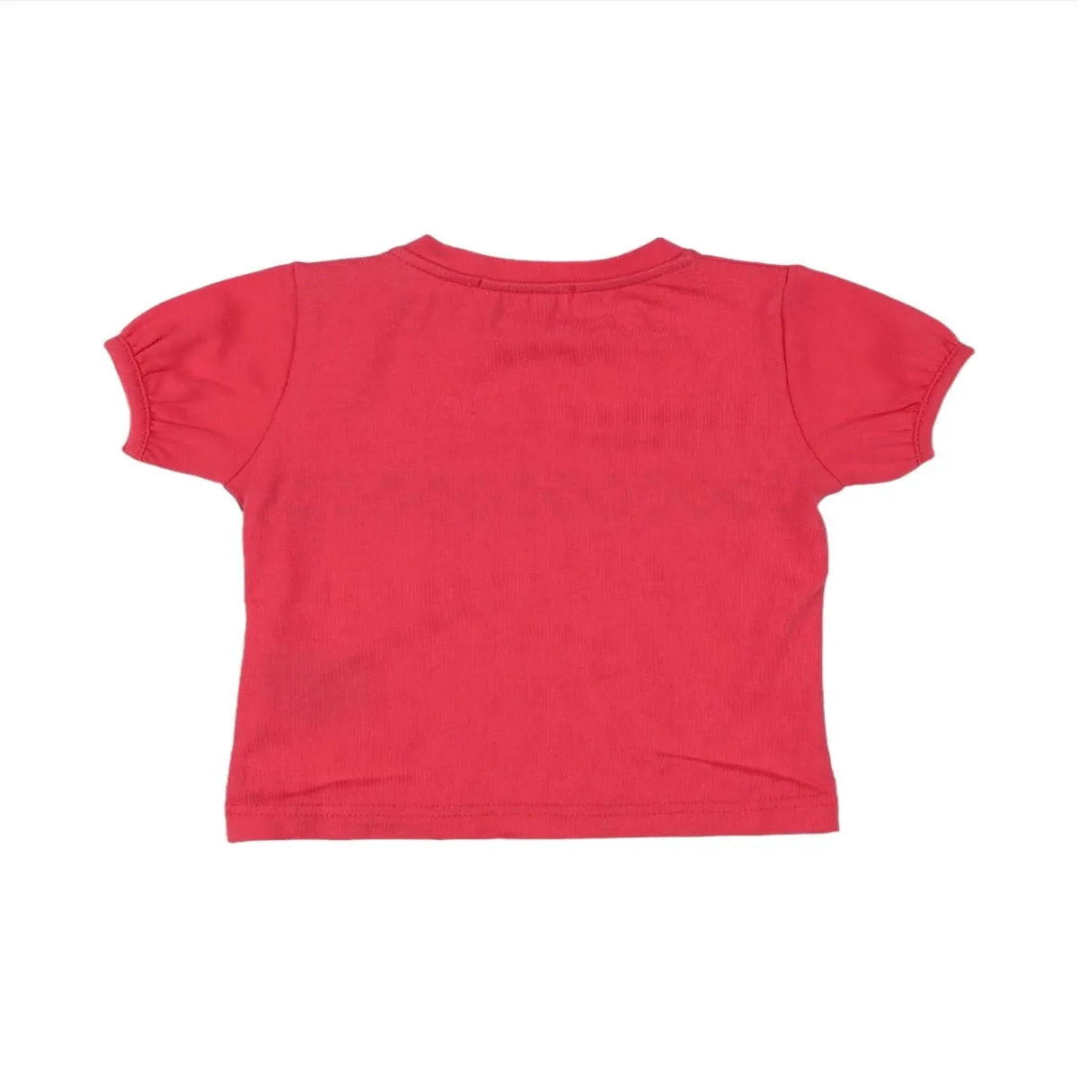 Scuderia Ferrari 'Lovely Team on the Race" Baby Girl T-Shirt - Salmon Pink