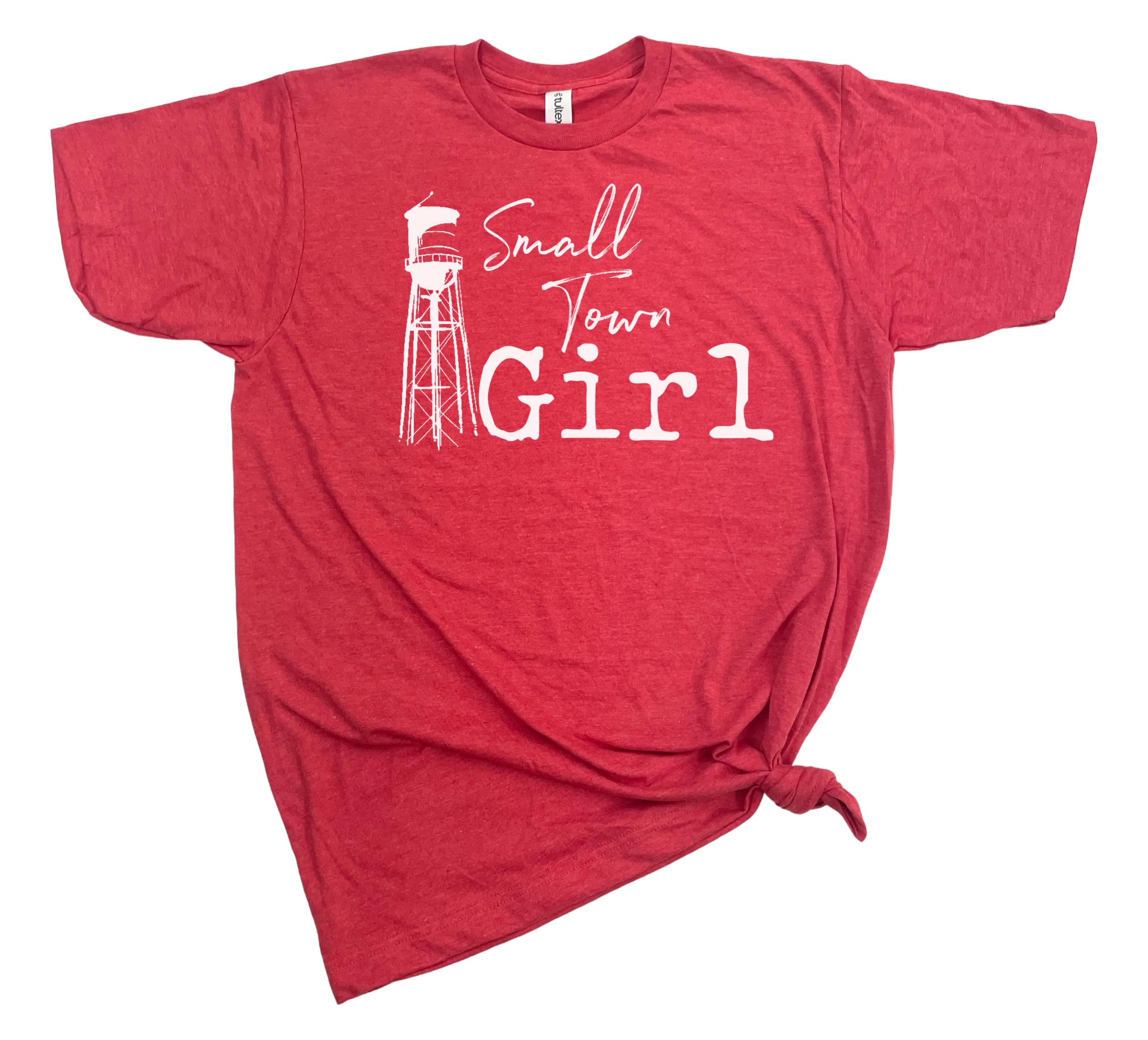 SMALL TOWN GIRL T-SHIRT: HEATHER GRAPHITE Tee