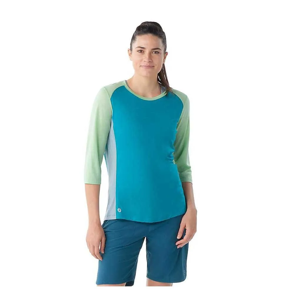 Smartwool Women's Merino Sport 120 Mountain Bike 3/4 Sleeve Tee