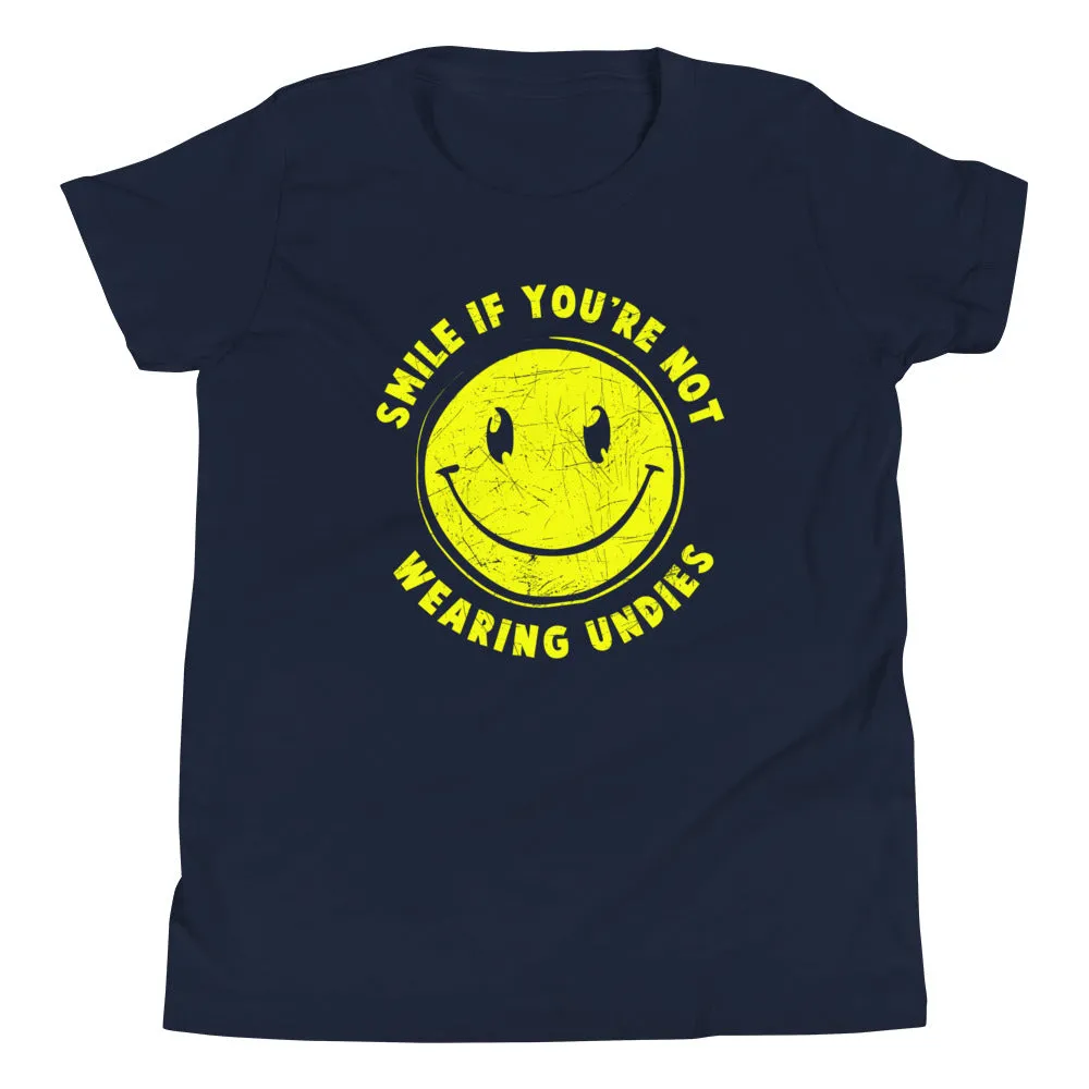 Smile For No Undies Kid's Youth Tee