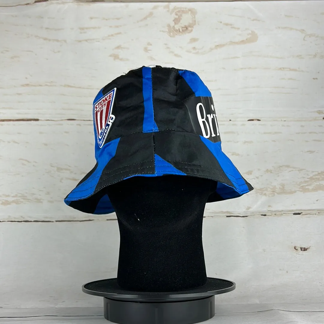 Stoke City 11/12 Upcycled Away Shirt Bucket Hat