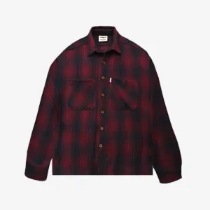 SUPERKICKS | FLANNEL SHIRT { MAROON