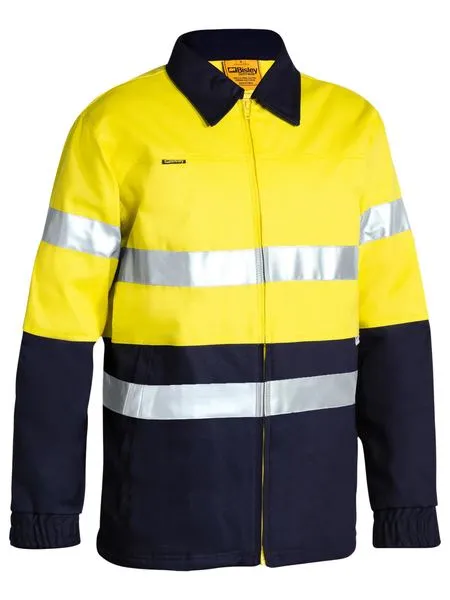 Taped Hi Vis Drill Jacket - BK6710T