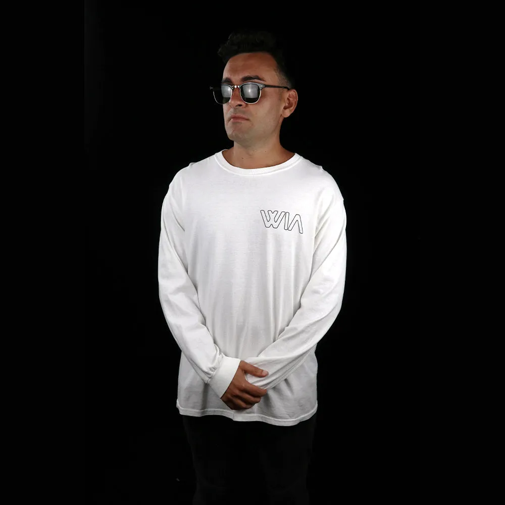 The Static Long Sleeve T-Shirt - White